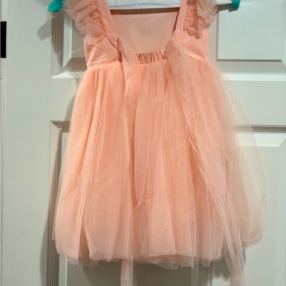 Pink Tulle Dress for Girls - Picture 3 of 3